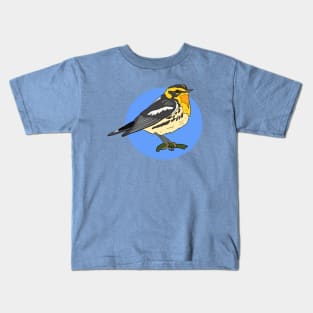 Blackburnian Warbler Kids T-Shirt